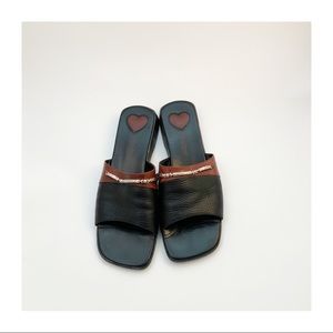 Brighton Slide On Sandals 9.5